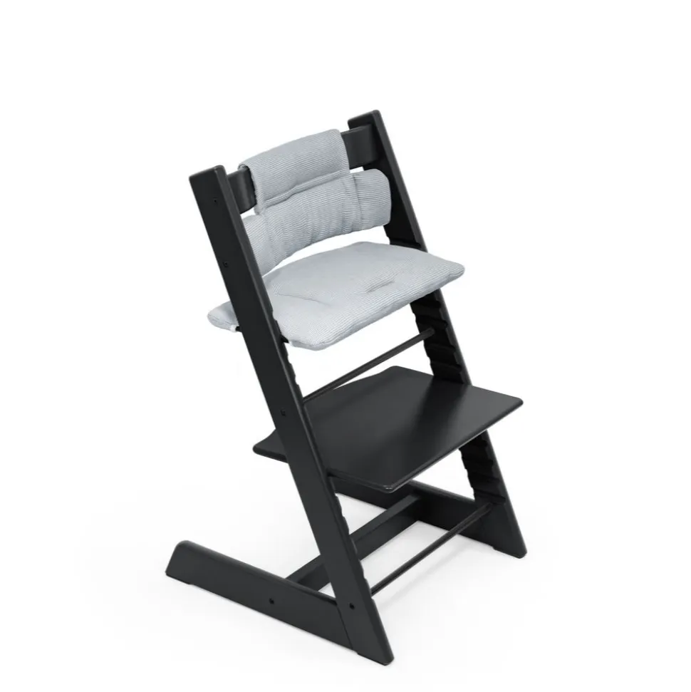 Chaise haute bébé évolutive tripp trapp noire