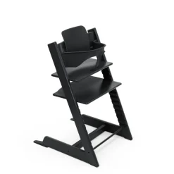 Chaise haute bébé évolutive tripp trapp noire