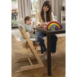 Chaise haute bébé évolutive tripp trapp naturel