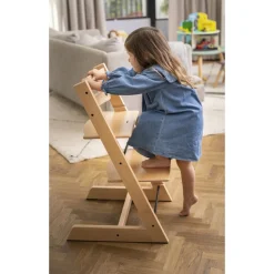 Chaise haute bébé évolutive tripp trapp naturel
