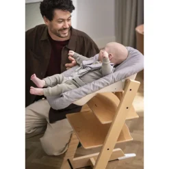 Chaise haute bébé évolutive tripp trapp naturel