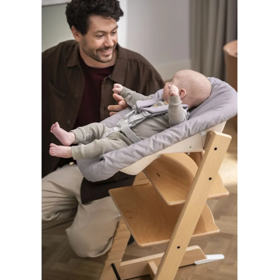 Chaise haute bébé évolutive tripp trapp naturel