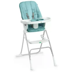 Chaise haute compacte sun valley bleu
