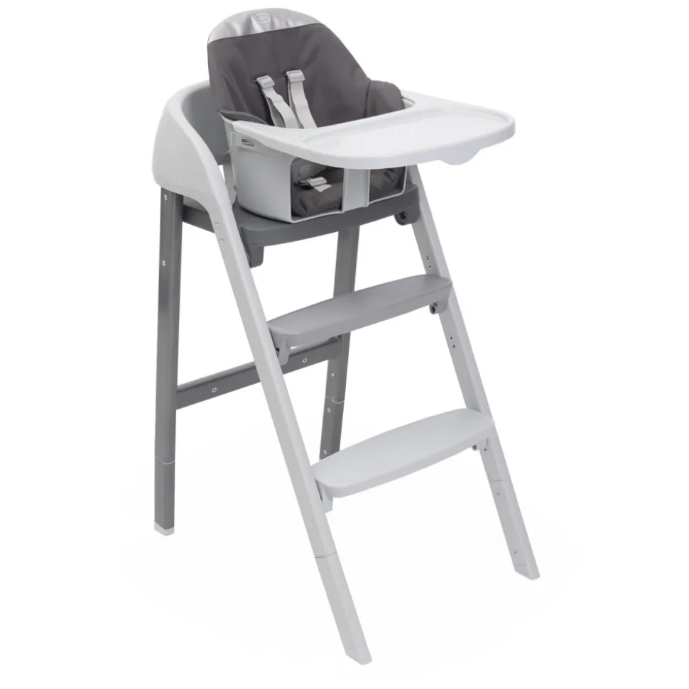 Chaise haute crescendo up steel cloud re_lux