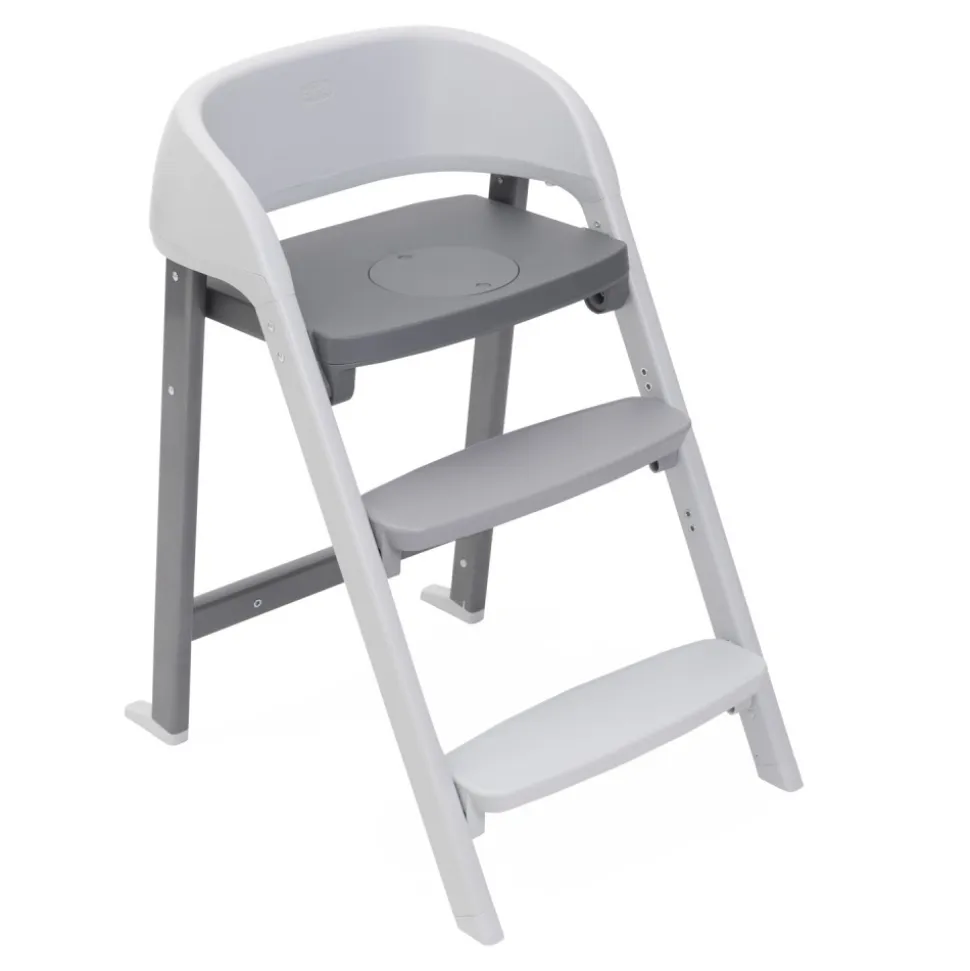 Chaise haute crescendo up steel cloud re_lux