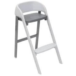 Chaise haute crescendo up steel cloud re_lux