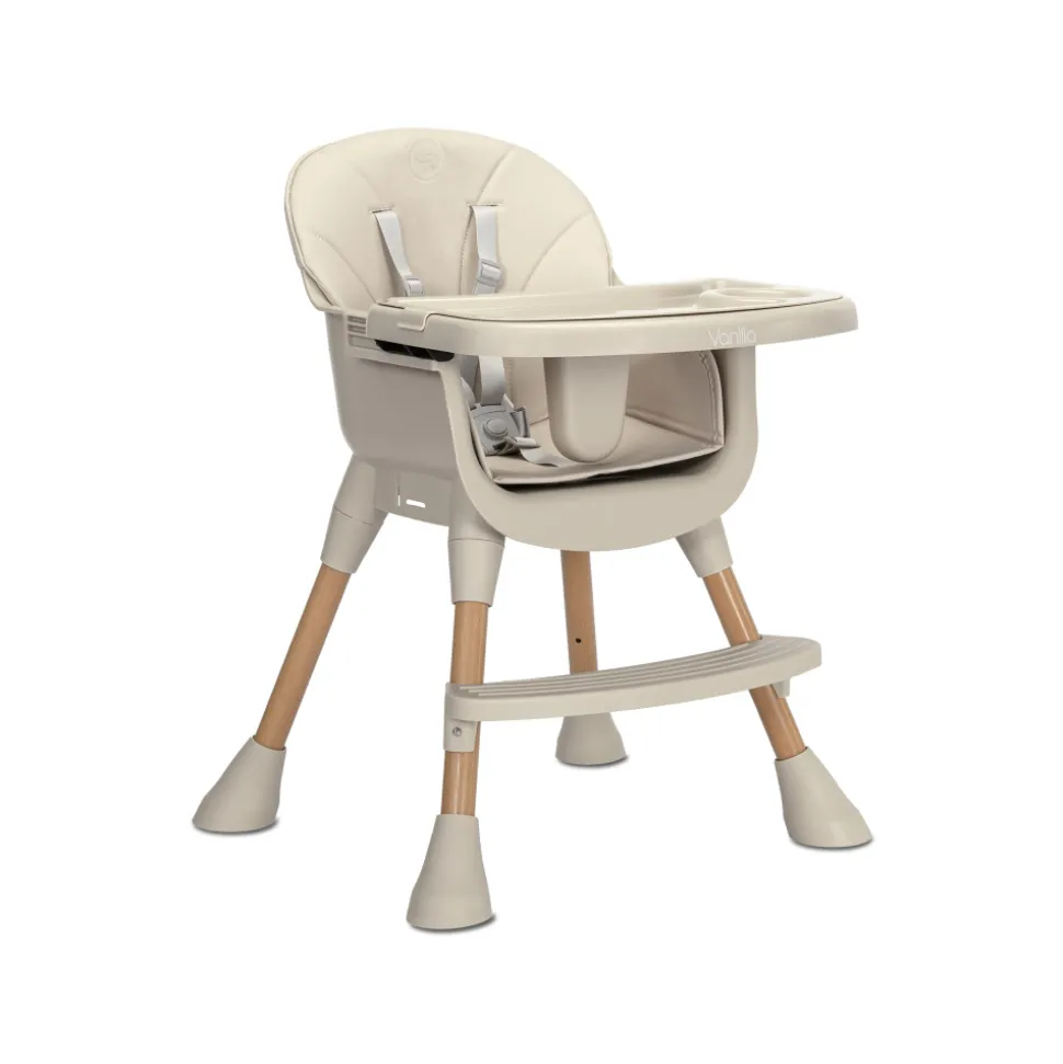 Chaise haute 3 en 1 vanilla beige