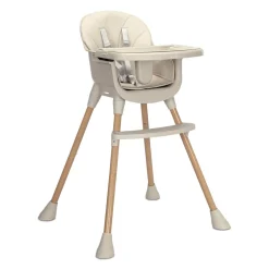 Chaise haute 3 en 1 vanilla beige