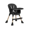 Chaise haute 3 en 1 vanilla noir