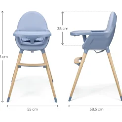 Chaise haute fini 2 nordic breeze