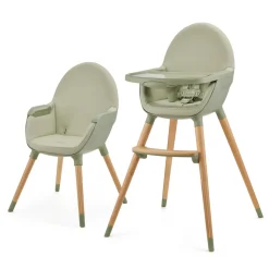 Chaise haute fini 2 vert