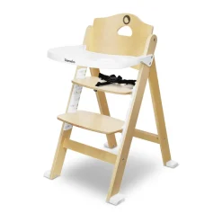 Chaise haute floris natural white