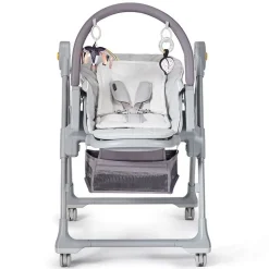 Chaise haute lastree - grey