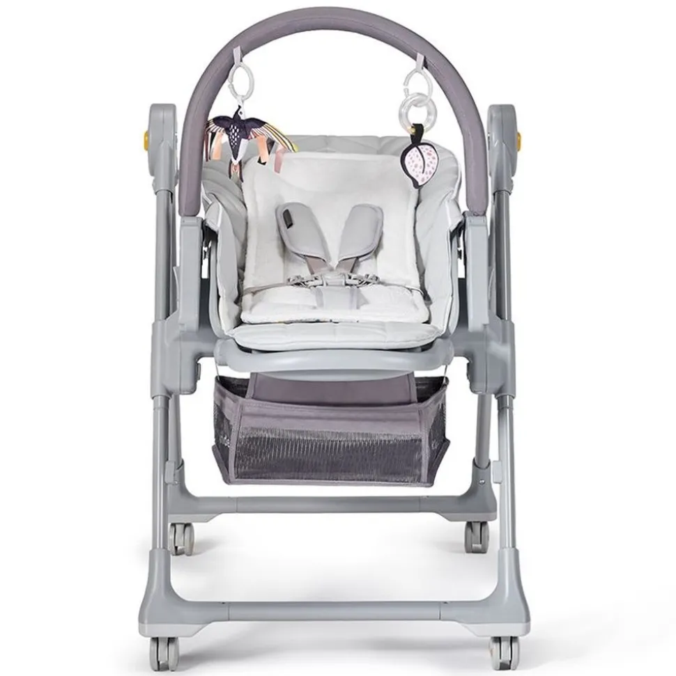 Chaise haute lastree - grey