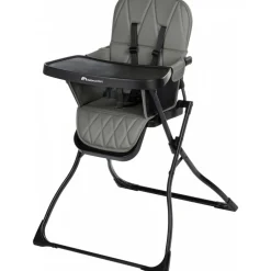 Chaise haute lily mineral gray