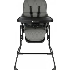 Chaise haute lily mineral gray