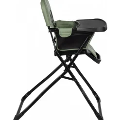 Chaise haute lily mineral green