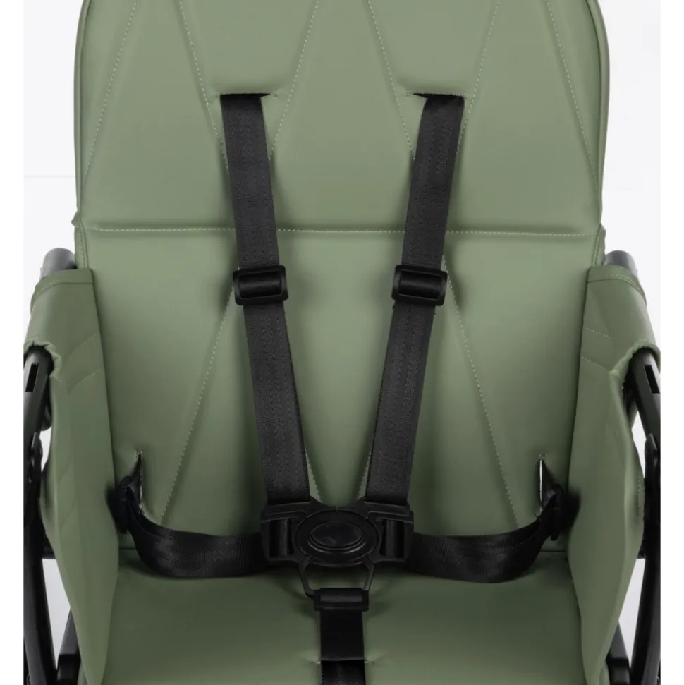 Chaise haute lily mineral green
