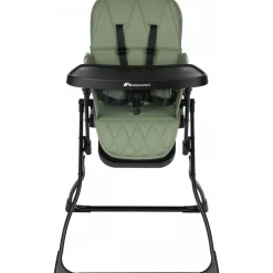 Chaise haute lily mineral green