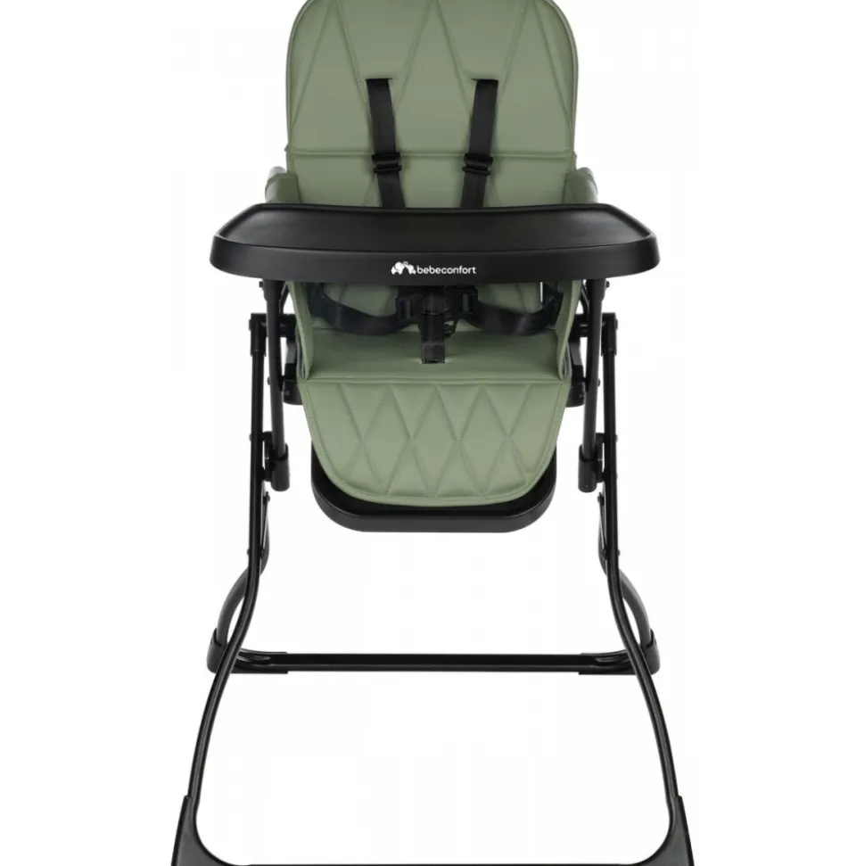 Chaise haute lily mineral green