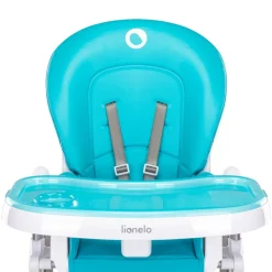 Chaise haute linn plus turquoise