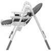 Chaise haute lucie grise