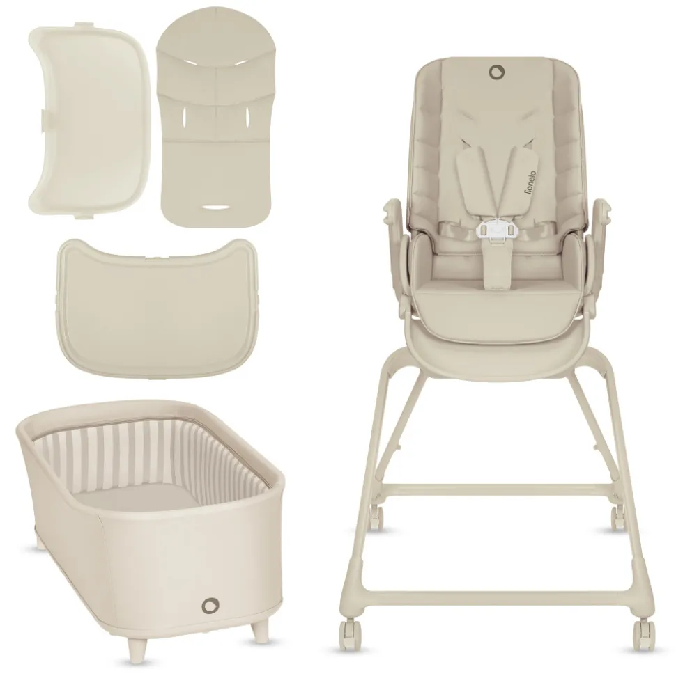 Chaise haute maddie set beige