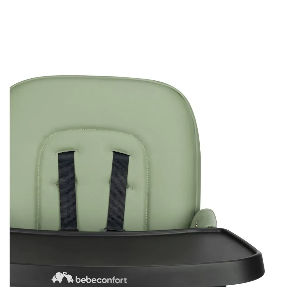 Chaise haute mallow mineral green