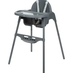 Chaise haute meely - dark grey