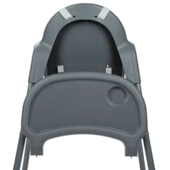 Chaise haute meely - dark grey