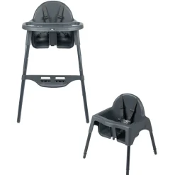 Chaise haute meely graphite