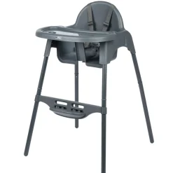 Chaise haute meely graphite