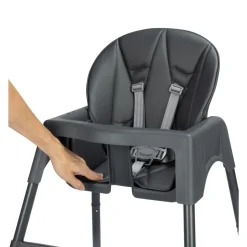 Chaise haute meely plus tinted graphite