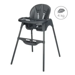 Chaise haute meely plus tinted graphite