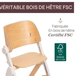 Chaise haute meraviglia fossil