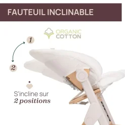 Chaise haute meraviglia fossil