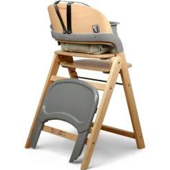 Chaise haute meridio natural graphite