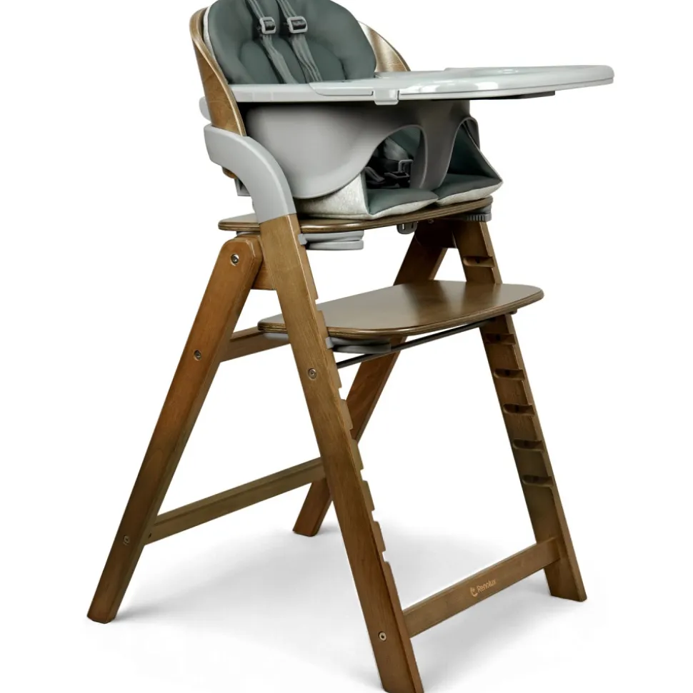 Chaise haute meridio pecan graphite
