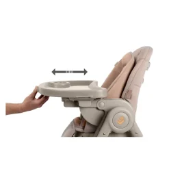 Chaise haute minla plus elegance terra