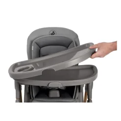 Chaise haute minla plus elegance graphite