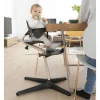 Chaise haute nomi natural black