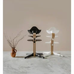 Chaise haute nomi natural black