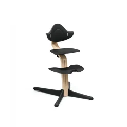 Chaise haute nomi natural black