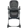 Chaise haute olea mineral graphite