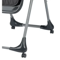 Chaise haute olea mineral graphite