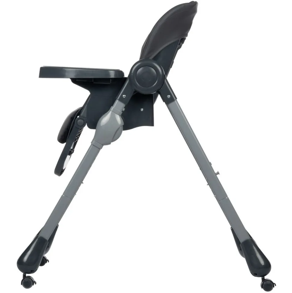 Chaise haute olea mineral graphite