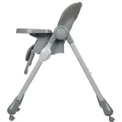 Chaise haute olea mineral gray