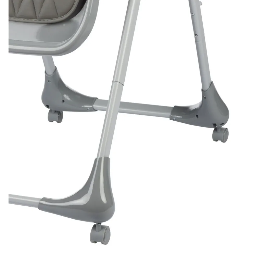 Chaise haute olea mineral gray