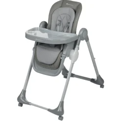 Chaise haute olea mineral gray