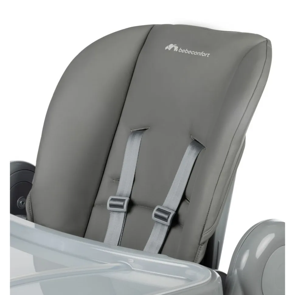 Chaise haute olea mineral gray